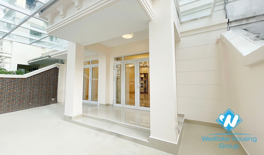 A beautiful villa with elevator for rent in T Block, Ciputra, Tay Ho, Ha Noi